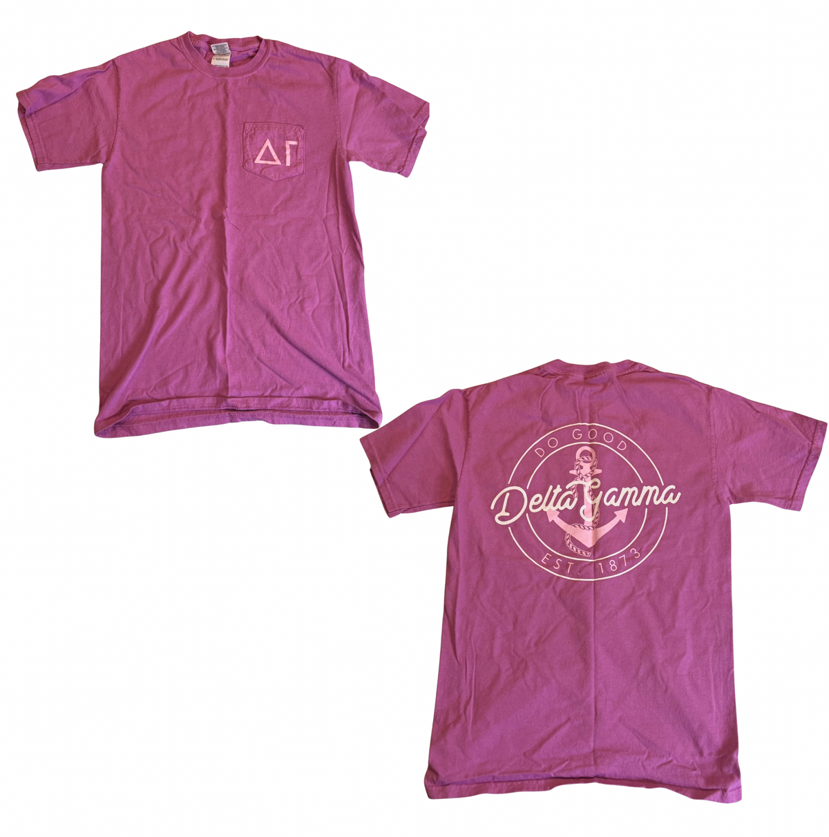 Delta Gamma Do Good Pocket Tee - Size S