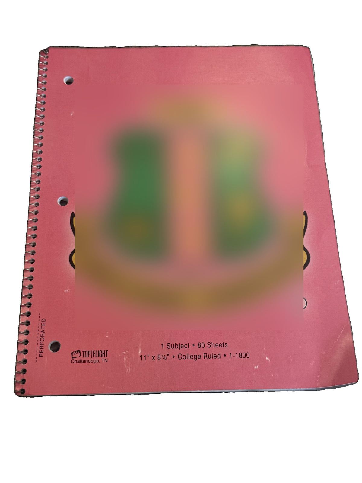 Ivy Crest Notebook – Pink