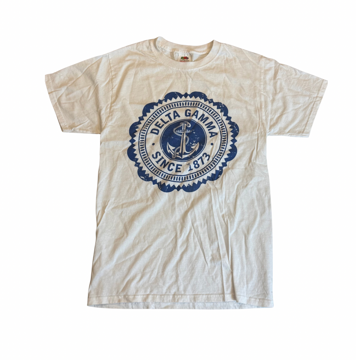 Delta Gamma Since 1873 Anchor Tee - Size S