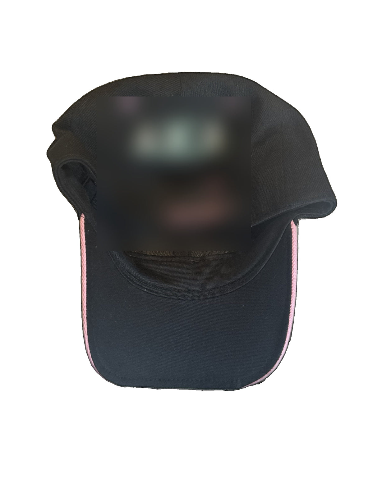 Ivy Crest Cap – Black & Pink