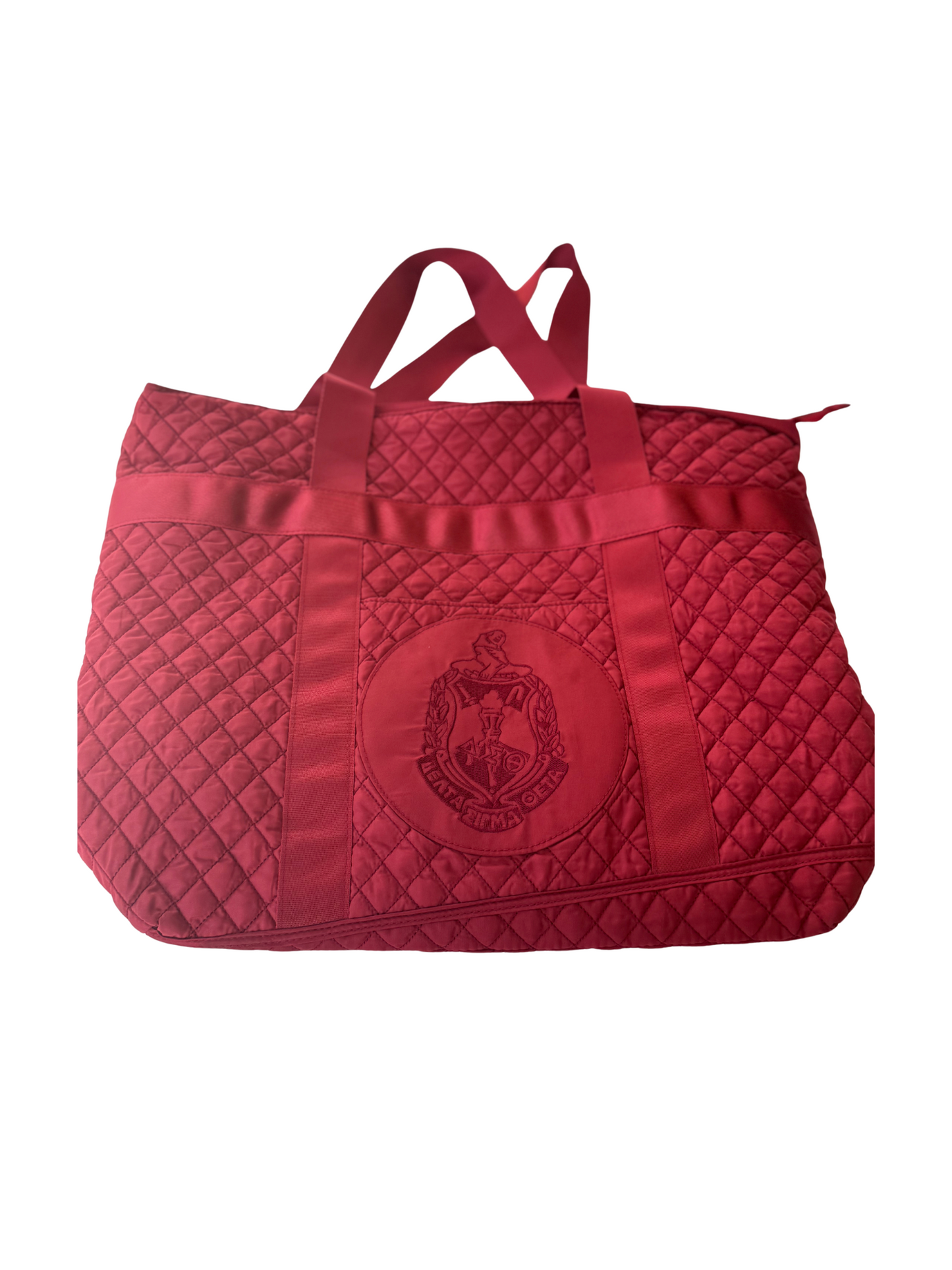 Red Delta Sigma Theta Tote