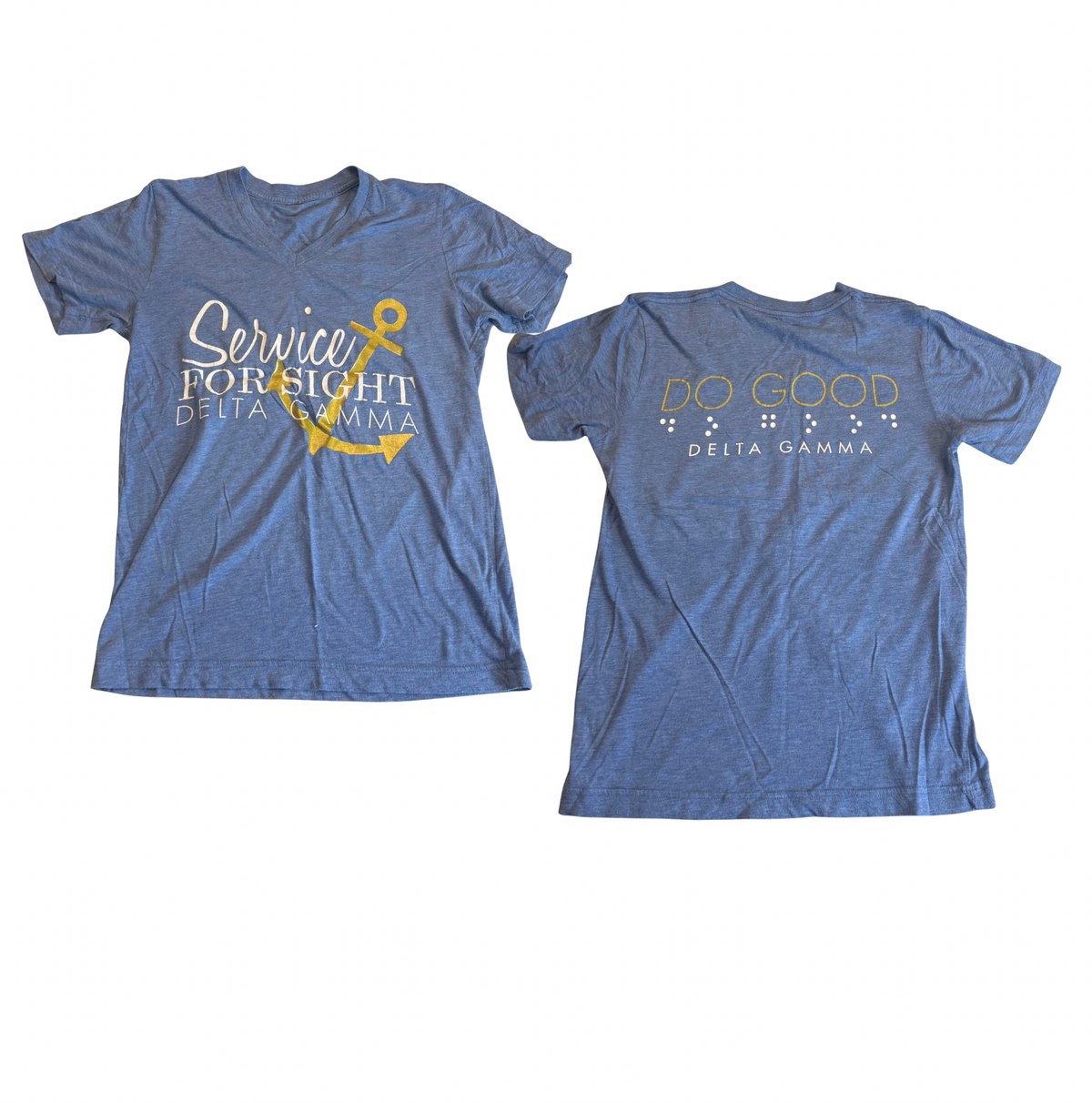 Delta Gamma Service For Sight Do Good Tee - Size M