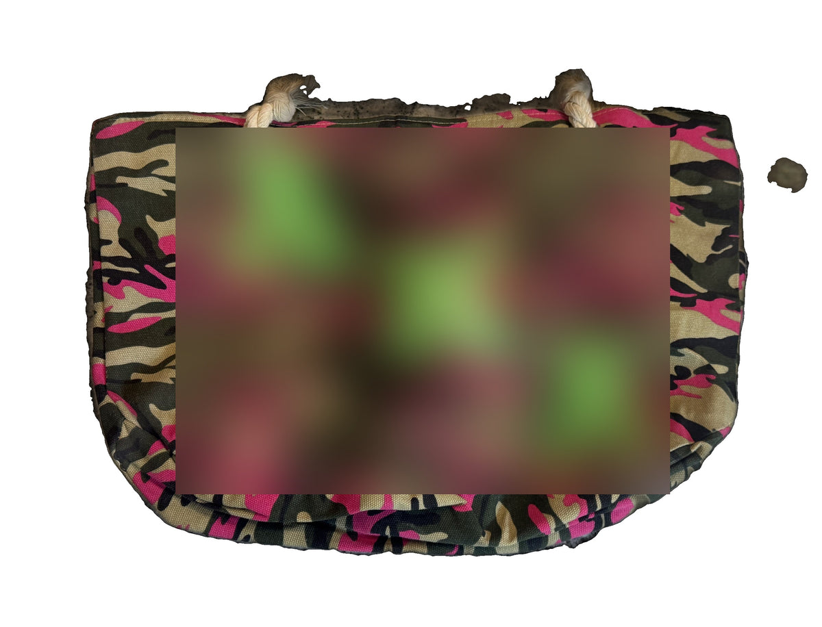 Pink & Green Camo Tote