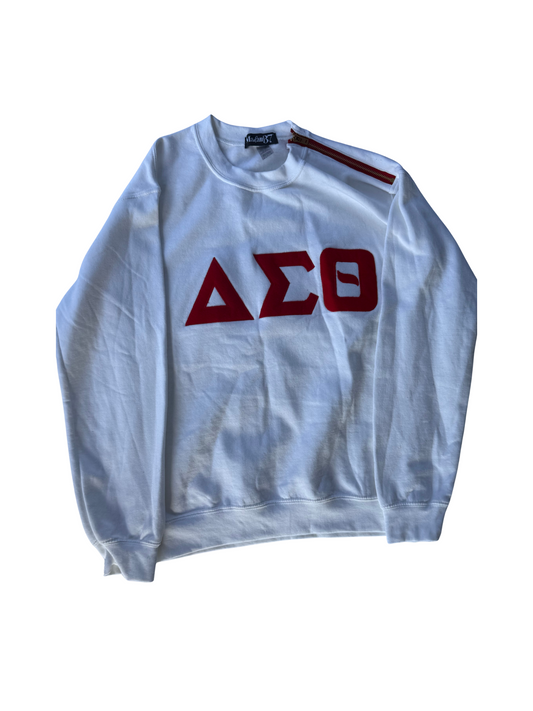 DST White Sweatshirt
