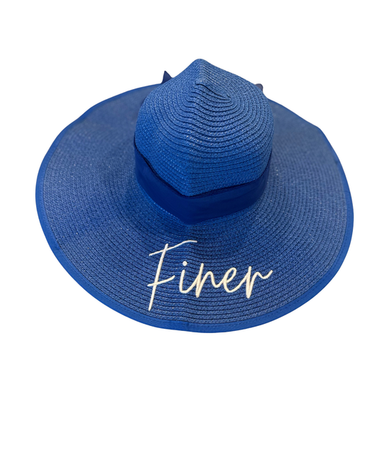 Royal Blue "Finer" Sun Hat