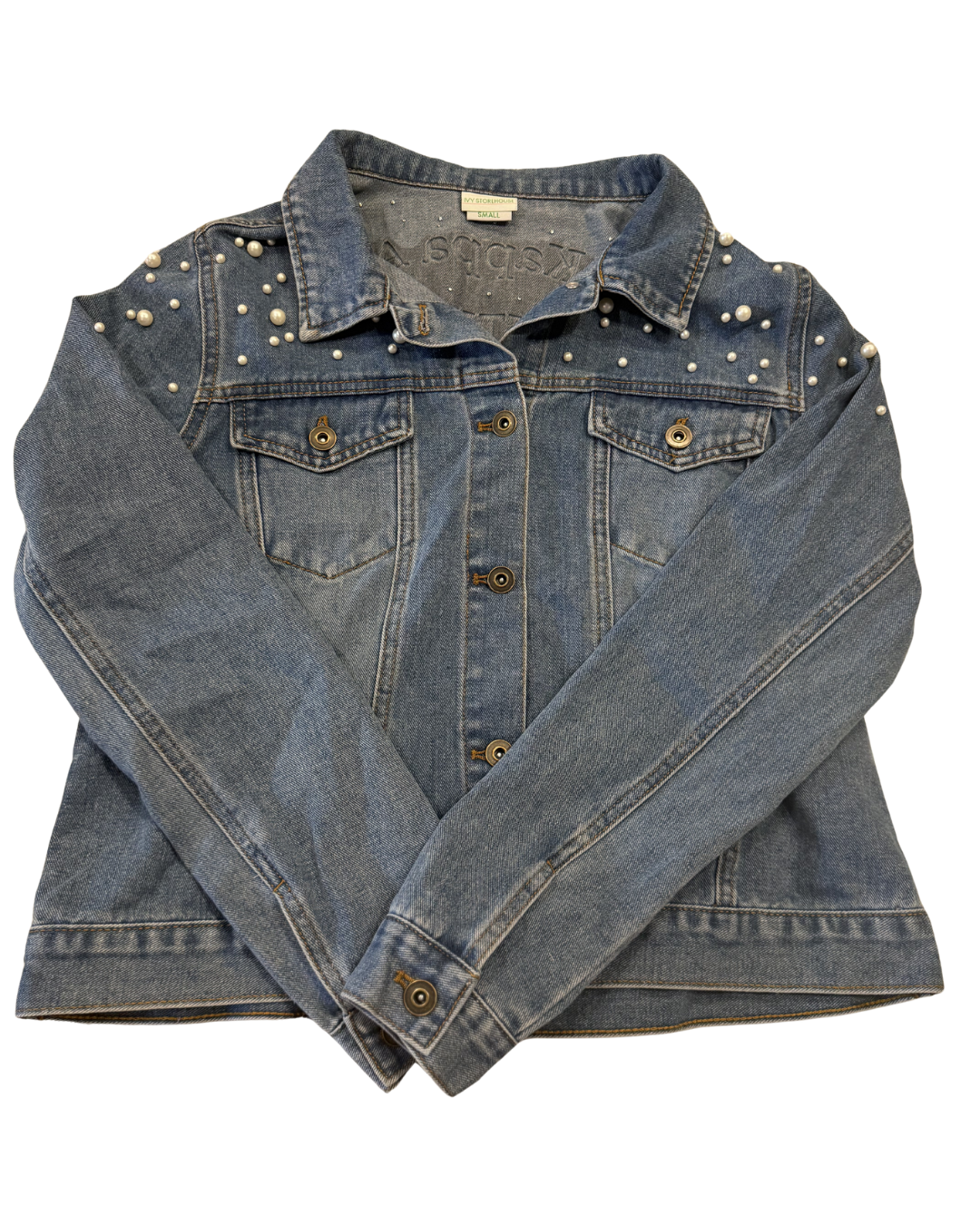 Alpha Kappa Alpha Pearl Legacy Denim Jacket