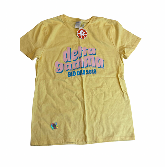 Delta Gamma Bid Day 2019 Tee - Size S