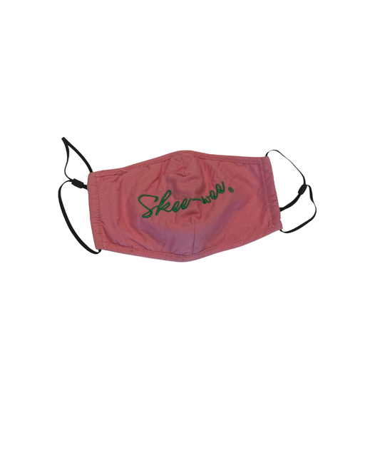 Pink Skee-Wee mask