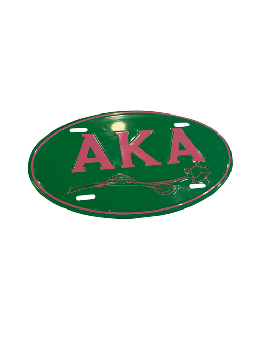 AKA license plate