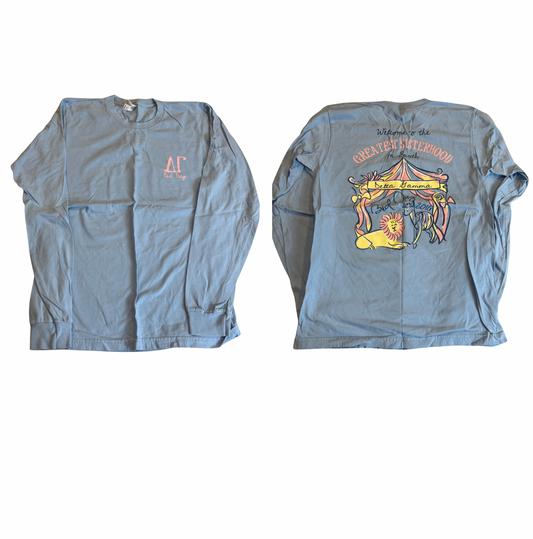 Delta Gamma Bid Day 2016 Long Sleeve Tee - Size M