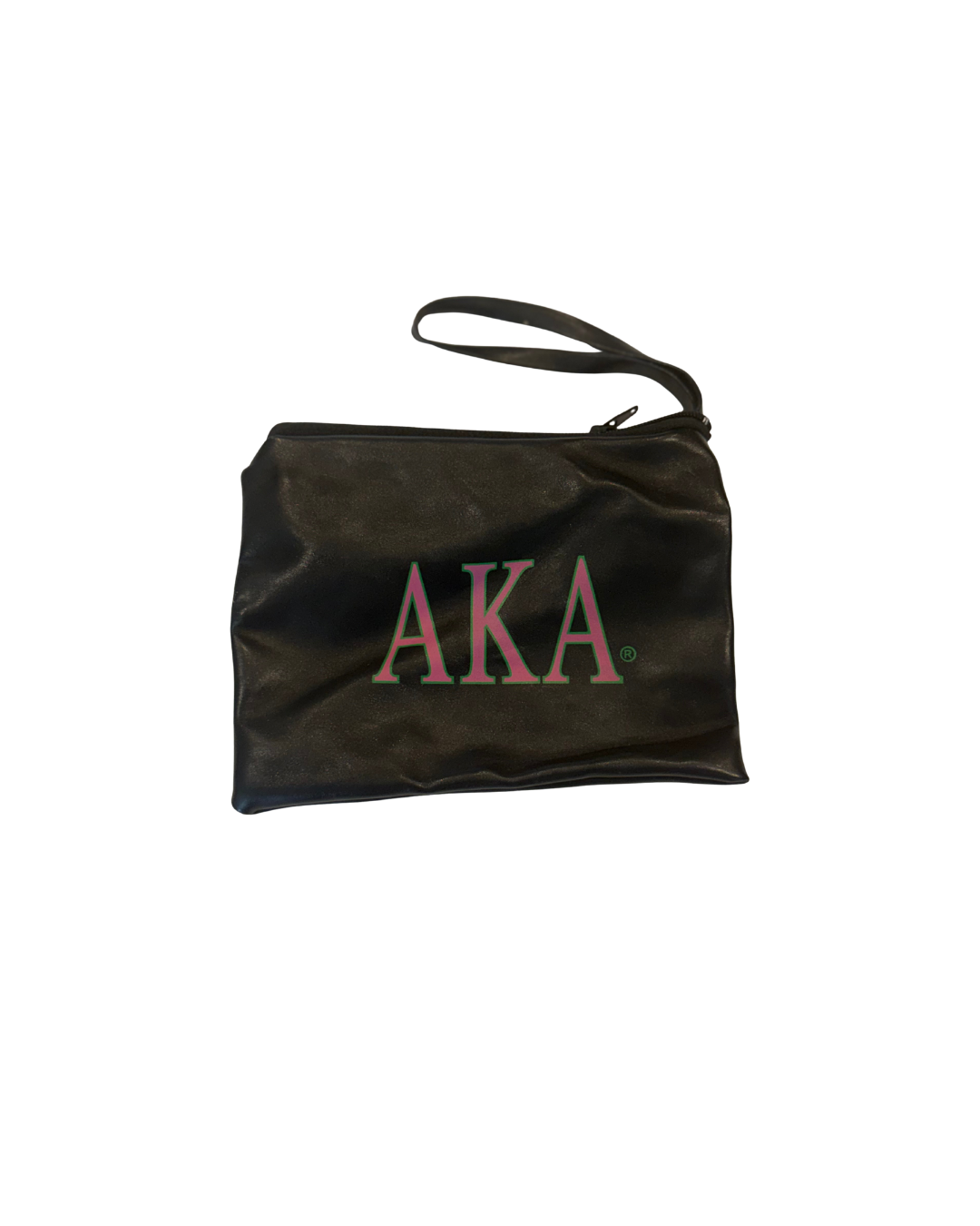 AKA black wristlet pouch
