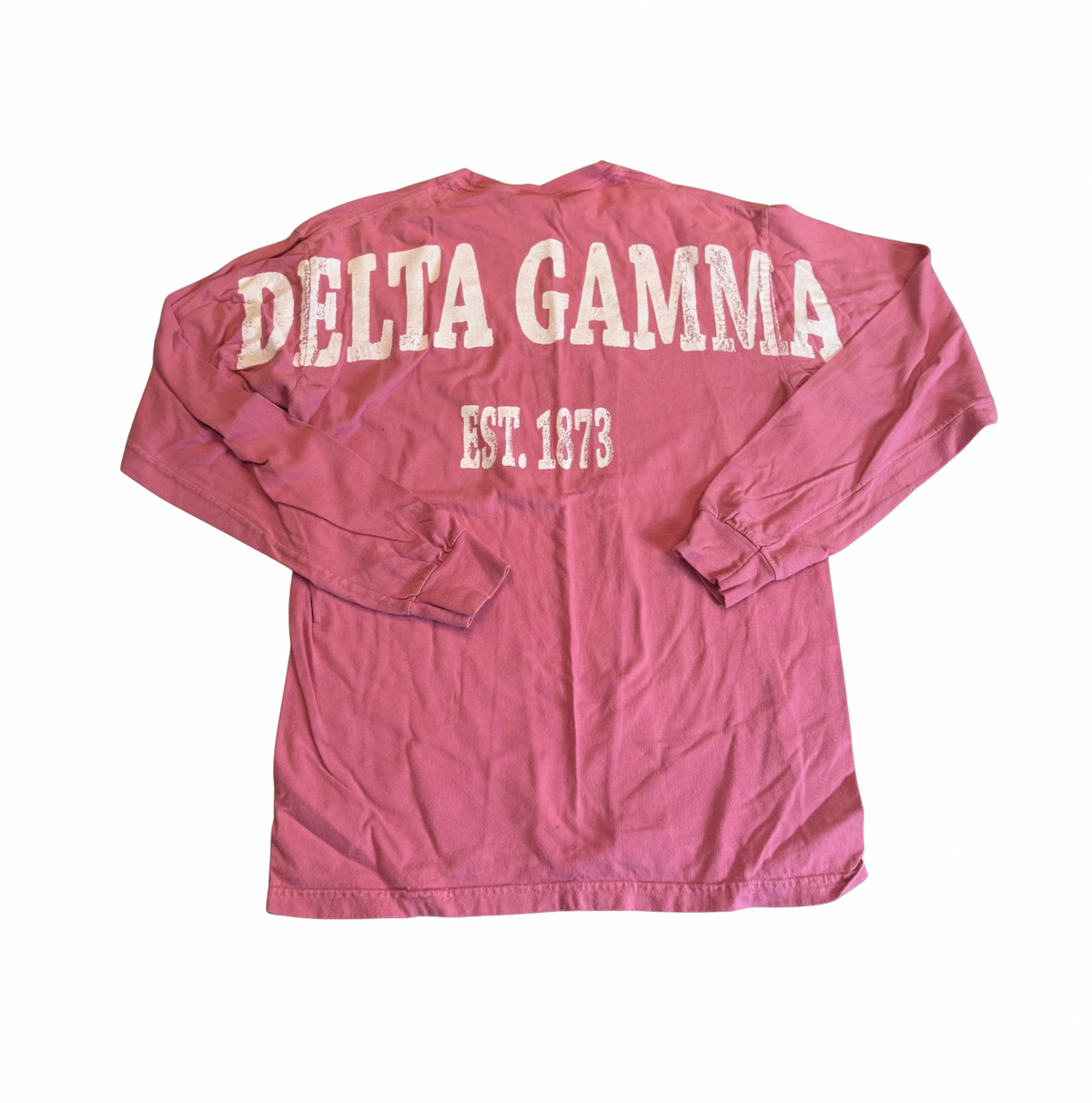 Delta Gamma Est. 1873 Long Sleeve Tee - Size M