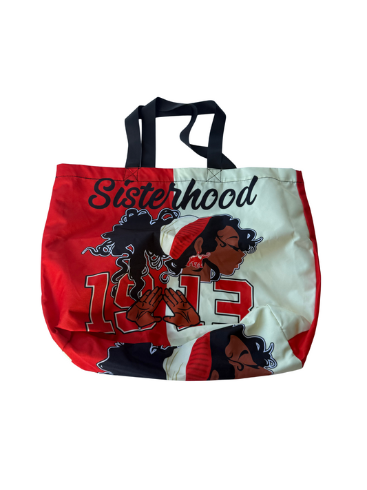 Delta Sisterhood Cartoon Tote