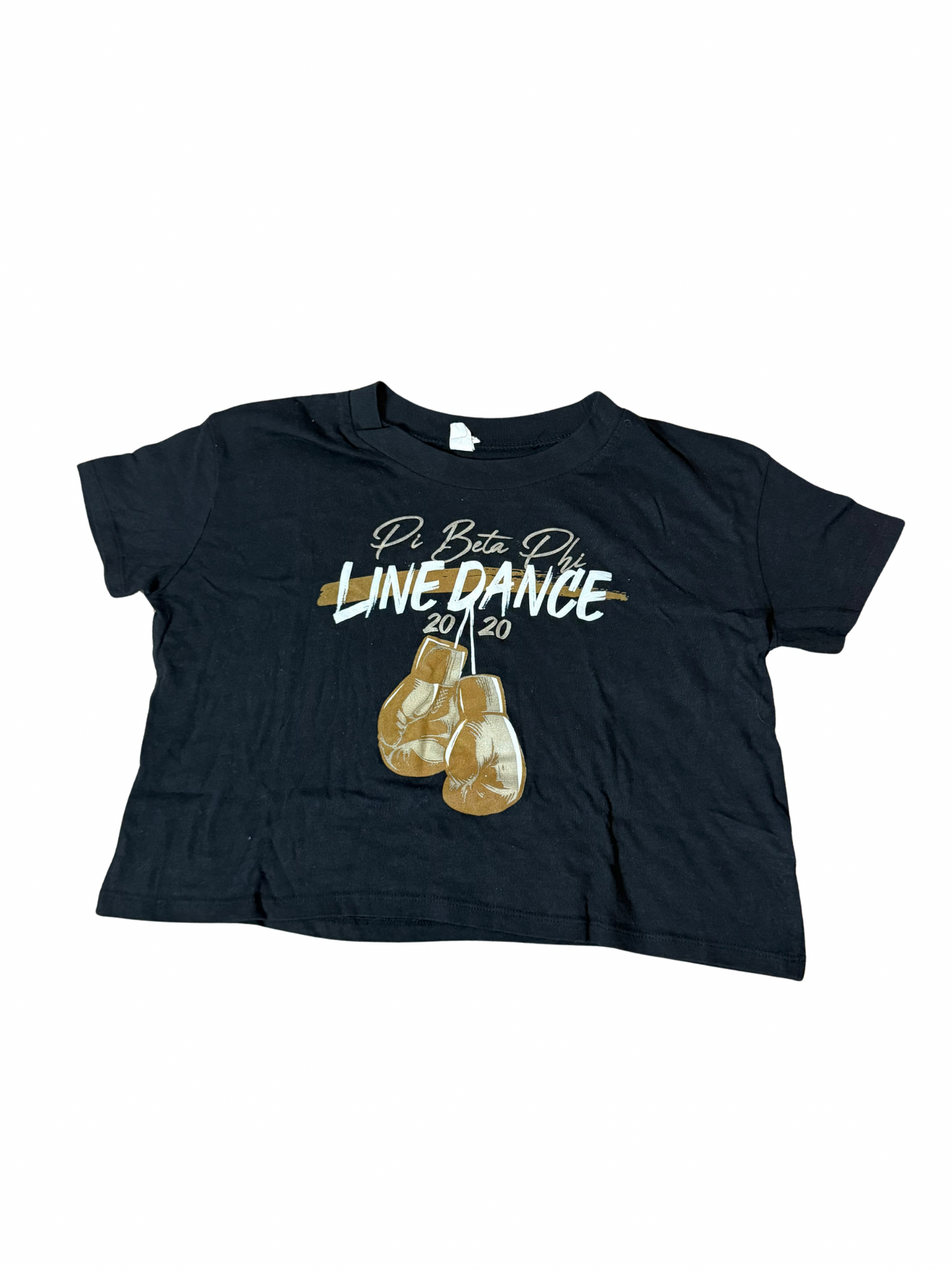 PiPhi Line Dance Crop Tee