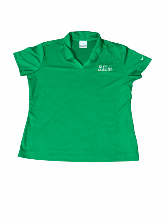 Green AKA Nike Golf Polo