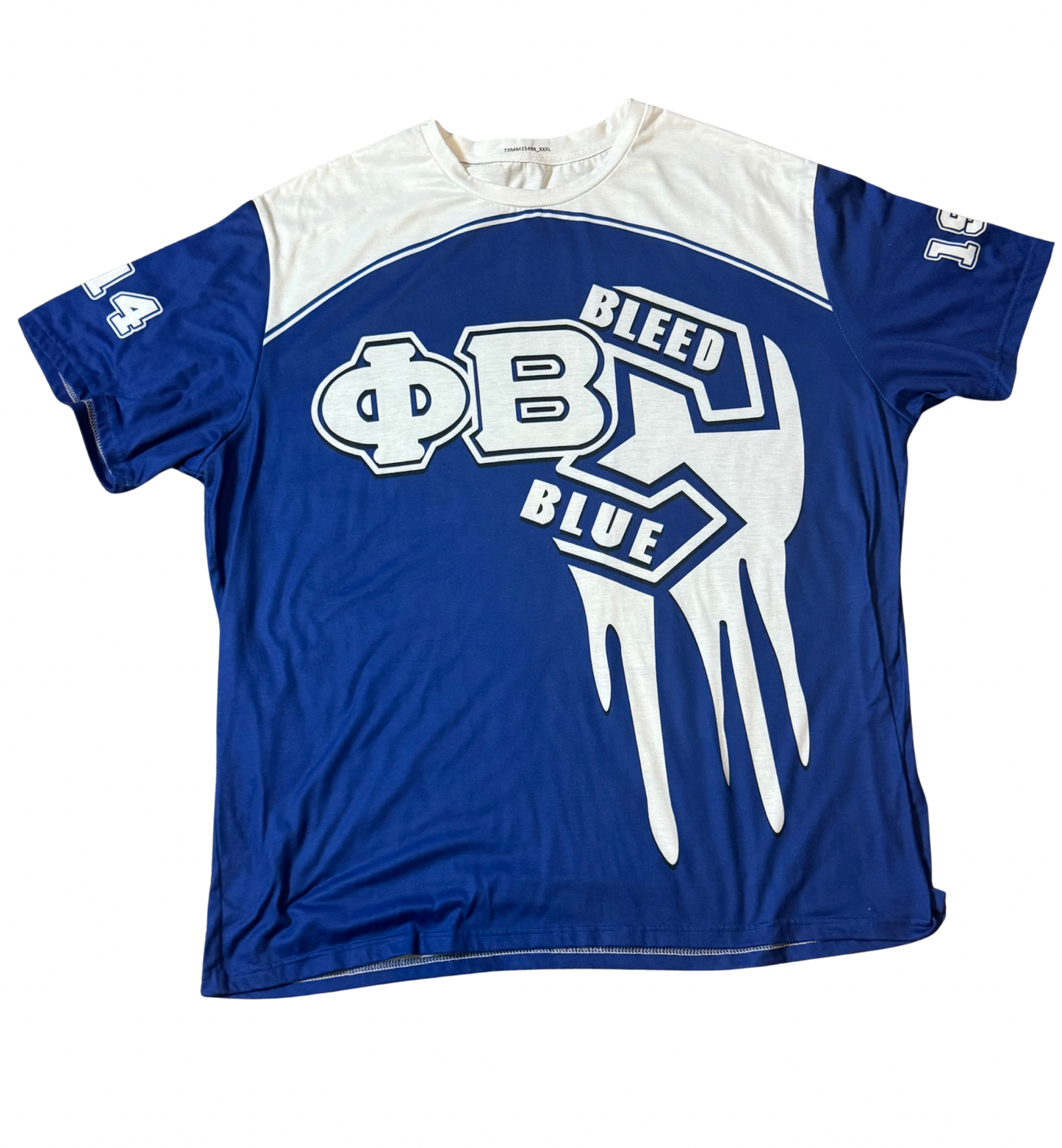 Phi Beta Sigma Bleed Blue Shirt