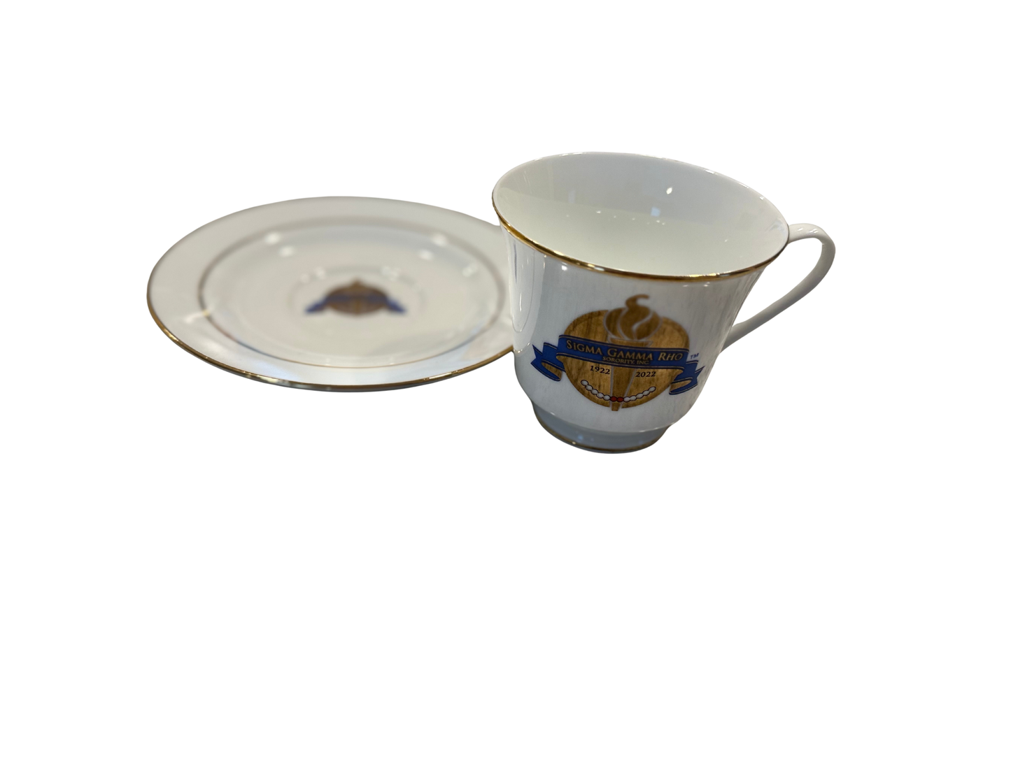 Sigma Gamma Rho Centennial Tea Cup and Saucer Set | 1922-2022
