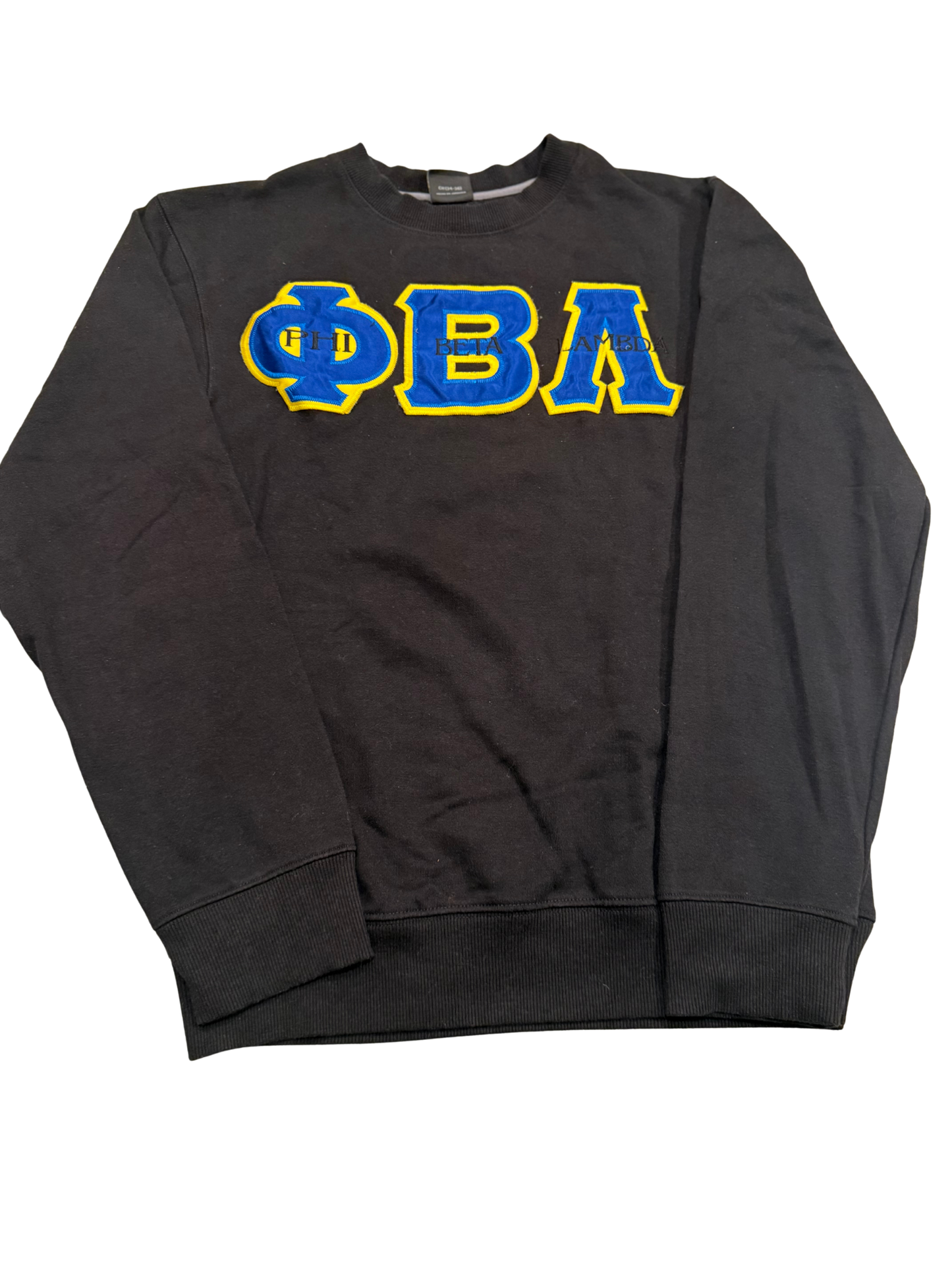 PBL ΦΒΛ Letter Crewneck Sweatshirt Side