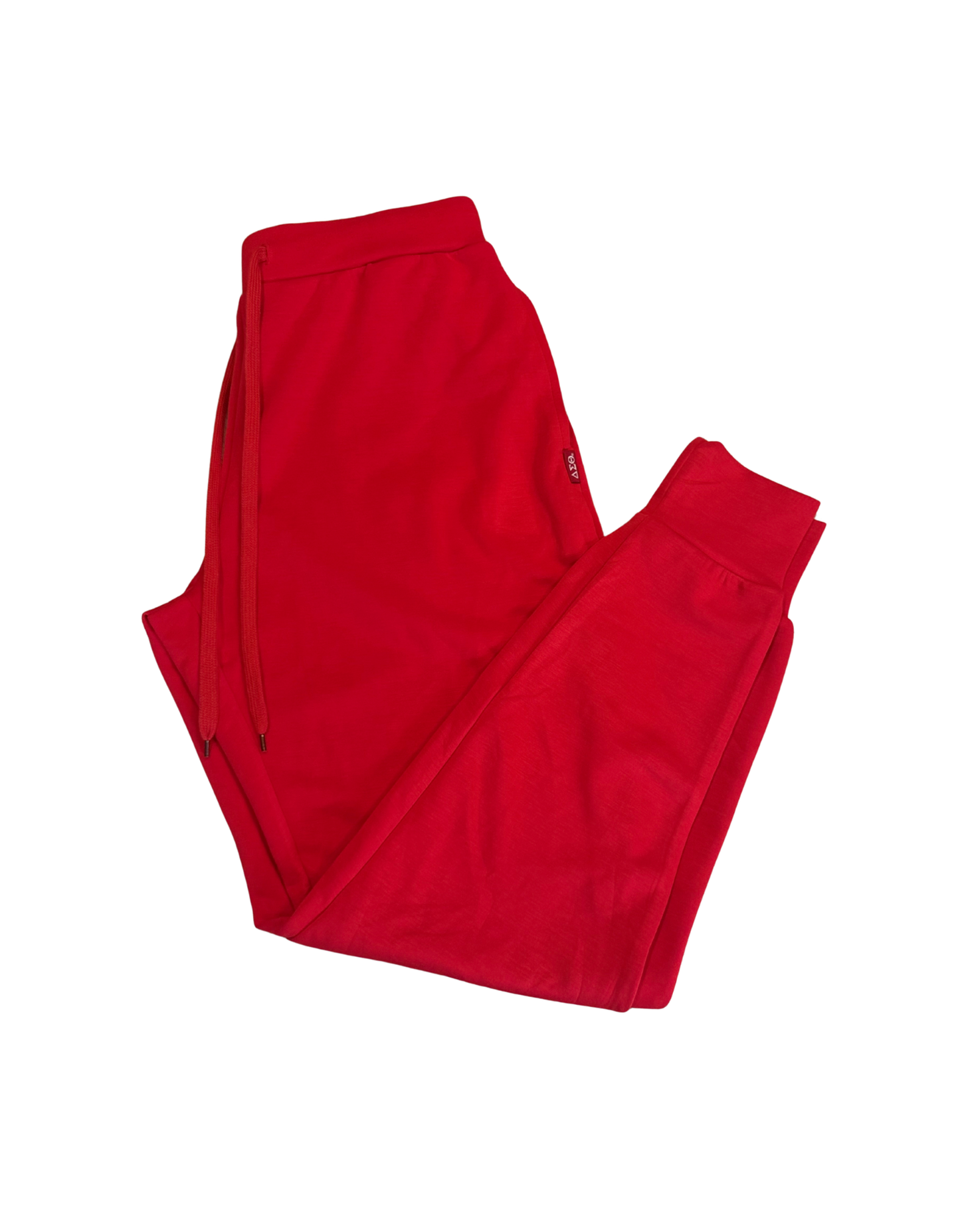Delta Sigma Theta red sweat suit pants, size M