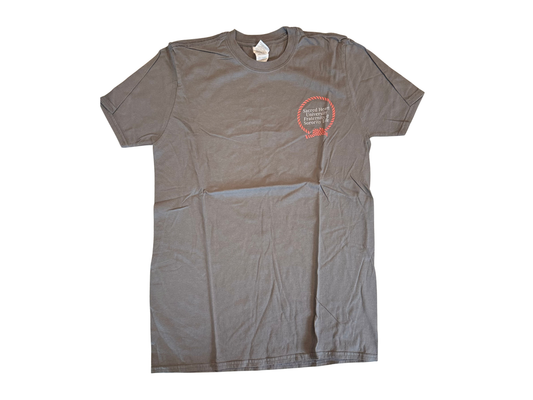 Sacred Heart University gray tee, size medium