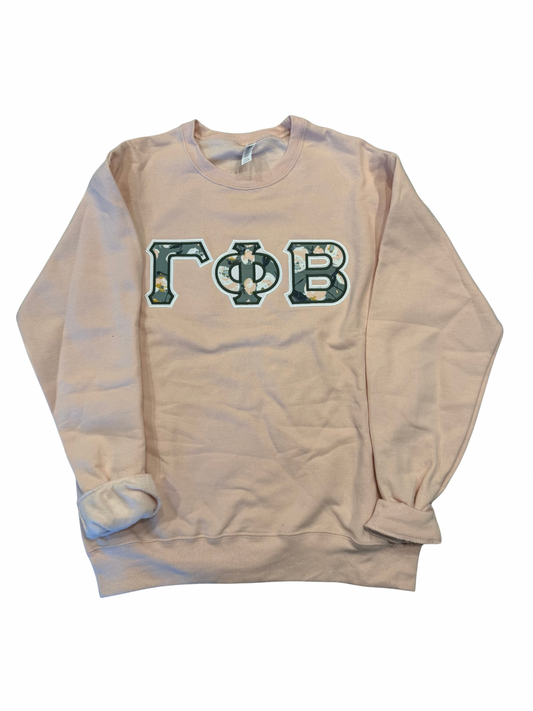 Gamma Phi Beta Pink Sweatshirt Size S